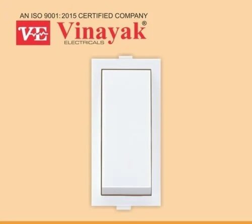 Modular Switch 1 Way 6Amp 240V (Pack Of 2)
