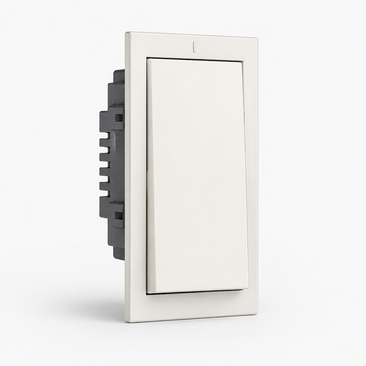 Vinayak 1 Module Modular Switch | V-Five Series | Premium White Electrical Switch
